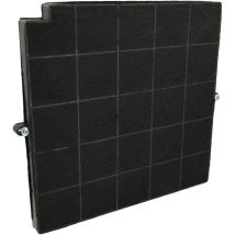 Filtre à charbon actif compatible avec Arthur Martin F16 80 tse 875280 tadino, F16 90 tse 875295 tadino hotte aspirante - 26,5 x 25,8 x 1,8 cm - Vhbw