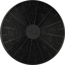 vhbw Filtre à charbon actif compatible avec Schneider SL S 10-90 ABTZ, SL S 10-60 ABTZ, SL P 1-90 A IXEZ, SL P1-60 A IXEZ hotte aspirante - 17,5 cm