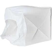 Filtre à membrane compatible avec Kärcher nt 48/1, nt 351 Profi aspirateur - Filtre textile blanc - Vhbw