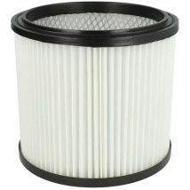 1x filtre plissé compatible avec Rowenta Vorace RU521 aspirateur - noir / blanc - Vhbw