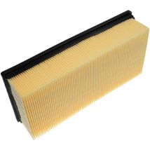 Filtre plissé plat compatible avec Kärcher ivc 60/30 Tact² Lp aspirateur industriel - Élément filtrant - Vhbw