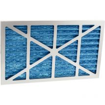 Filtre remplacement pour Sparmax 3404 pour cabine de peinture - Filtre de rechange bleu / argenté / blanc - Vhbw