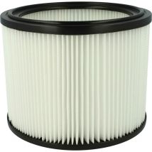 Filtro aspirador compatible con Nilfisk sq 550-31, sq 650-11, sq 650-21, sq 651-11, sq 690-31, st 10, st 15, st 20 aspirador filtro pliegues - Vhbw