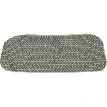 vhbw Housse de table de repassage compatible avec Leifheit AirBoard M-Serie planche à repasser gris / blanc