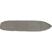 Vhbw - Housse de table de repassage compatible avec Leifheit AirBoard m Solid planche à repasser gris / blanc