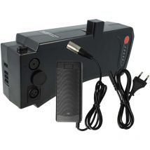 Kit de charge 2 pcs. remplacement pour Samsung SDI-3610C, 10ICR19/65-4, SDI-3611C pour vélo électrique - batterie, chargeur - Vhbw