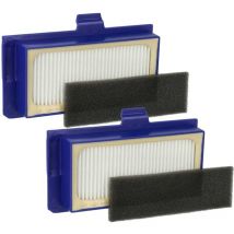 Vhbw - Kit Filtre remplacement pour Rowenta ZR710101 pour aspirateur-robot - 4x Filtre rechange (filtre hepa, filtre en mousse)