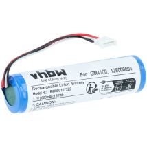 1x batteria compatibile con Datalogic Gryphon GM4130-BK-433K1, GM4130-BK-910K1, GM4130-BK-910K2 lettore di codici a barre, pos (2600mAh)