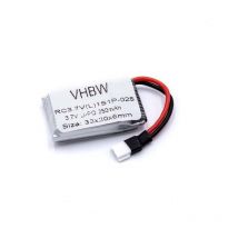 Batterie compatible avec Hubsan H107D, X4 H107 modéle rc (250mAh, 3,7V, Li-polymère, Mini JST-Plug) - Vhbw