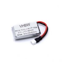 Batterie compatible avec Walkera Mini cp, hm Mini CP-Z17, Mini Pet, Genius cp modéle rc (250mAh, 3,7V, Li-polymère, Mini JST-Plug) - Vhbw