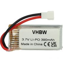 Vhbw - Batterie compatible avec Wltoys V939 drone (390mAh, 3,7V, Li-polymère)