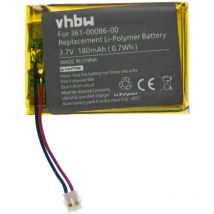 Batterie compatible avec Garmin Approach 010-01959-00, G10 smartwatch montre connectée bracelet fitness (180mAh, 3,7V, Li-polymère) - Vhbw