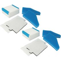 Lot de 10 filtres compatible avec Thomas Perfect Air Feel Fresh aspirateur - Vhbw