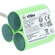 1x Batterie compatible avec aeg Emerich sipa, Electrolux AG41W, e bp 0017, D-SCX3 robot électroménager (3000mAh, 3,6V, NiMH) - Remplacement pour
