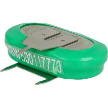 NiMH pile bouton de remplacement pour type 1/V150H 3 épingles 150mAh 1,2V convient pour les batteries de modélisme etc. - Vhbw
