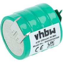 NiMH pile bouton de remplacement pour type V250H 3 épingles 250mAh 4,8V convient pour les batteries de modélisme etc. - Vhbw