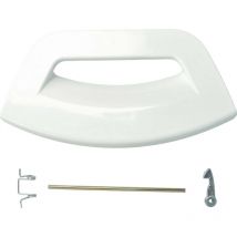 Poignée remplacement pour Hotpoint SWD107617CUK pour machine à laver - Vhbw