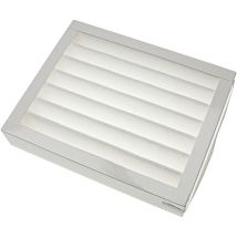 vhbw Pollen Filter Replacement for Zehnder 524000060 for Ventilation Devices - Air Filter F7, 25 x 20 x 5 cm, White