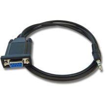 Vhbw - Câble adaptateur série RS-232 compatible avec Icom IC-40S, IC-3FGX, IC-2800H, IC-2800, IC-A23, IC-2725E, IC-A110 appareils radio - Câble, noir
