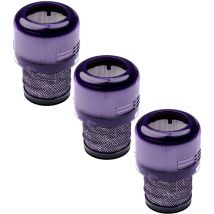 Set 3x Replacement Filters compatible with Dyson V11 Absolute, V11 Absolute Pro, V11 Animal Plus, V11 SV14 Handheld Vacuum Cleaner - Dust Filter