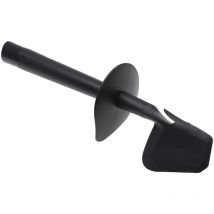 Spatule compatible avec Vorwerk Thermomix TM31, TM5, TM6 robot culinaire - Grattoir, noir - Vhbw