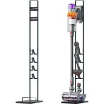 Support d'aspirateur compatible avec Dyson V15 Detect Absolute, V15 Detect Complete, V6 aspirateur à batterie, aspirateur à main gris foncé - Vhbw