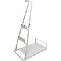 Support d'aspirateur compatible avec Hoover H-Free 500, hfx aspirateur à batterie, aspirateur à main, blanc - Vhbw