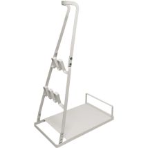 Support d'aspirateur compatible avec Philips SpeedPro Max 5000, SpeedPro Max 7000 aspirateur à batterie, aspirateur à main, blanc - Vhbw