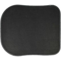 Tapis compatible avec Moulinex robot de cuisine - Support antidérapant 33,5 x 28,5 cm, gris - Vhbw