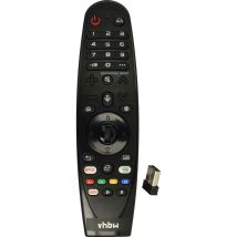 Télécommande compatible avec lg 65SM9800PLA, 65UM6900PUA, 65UM7300AUE, 65UM7300PUA, 65UM7400PUA télévision,TV - Vhbw