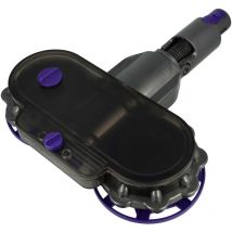 Tête de balai électrique compatible avec Dyson V15 Detect, V11 Outsize, V15 Detect Absolute aspirateur - Embout pour serpillère - Vhbw
