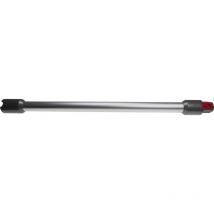 Tube d'aspirateur compatible avec Dyson V8 Advanced, V11 Advanced, V10 Total Clean, V10 Absolute aspirateur - raccord 35 mm, 72,5 cm, argenté - Vhbw