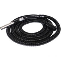 Tuyau de remplacement aspirateurs, compatible avec Lux Z320, Z322, Z325, Electrolux E22 - 5 m + manche, raccord rond 32 mm - Vhbw