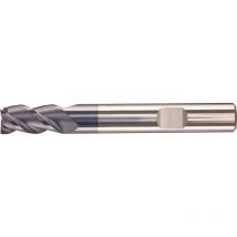 Fortis - Schaftfräser lang vhm AlTiN+ Z3 45Grad Schaft hb 10,0mm