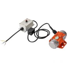 Gojoy - Vibrationsmotor 220V 30W 50Hz Vibration Motor, Mehrzweckmotor mit Drehzahlregler Vibrator elektrischer Rüttler Vibrationsmotor,