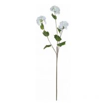 Hill Interiors - Viburnum Opulus Artificial Flower - Fabric/Plastic - L7 x W18 x H75 cm - White