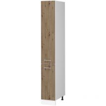 Vicco - Armadio da farmacia R-Line, Rovere artigianale, 30 cm