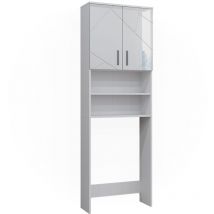 Armoire pour machine à laver Irma, Blanc, 64 x 190.5 cm Vicco