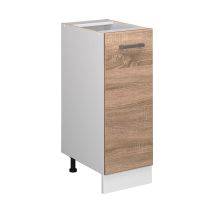 Base universale R-Line, Sonoma, 30 cm con anta, senza piano di lavoro Vicco
