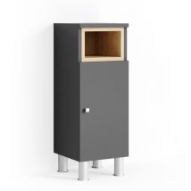 Vicco - Midischrank Aquis, Anthrazit, 30 x 71.8 cm