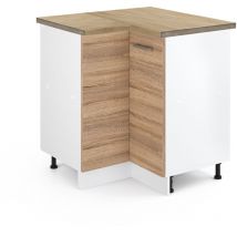Meuble d'angle R-Line, Sonoma, 75.6 cm, pt Chêne Vicco