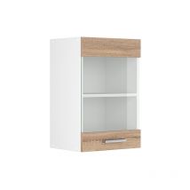 Meuble de cuisine haut vitré R-Line, Sonoma, 40 cm, Vicco