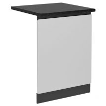 R-Line, Blanc, 60cm, pt Anthracite Vicco