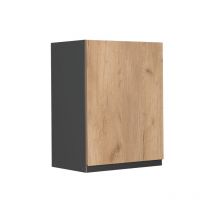 Elément haut de cuisine R-Line, Chêne de force doré, 45 cm J-Shape Vicco