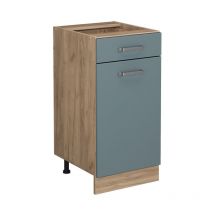 Meuble cuisine R-Line, Bleu-gris, 40cm sans pt Vicco