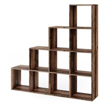 Tagère, Bois antique, 142.5 x 140 cm Vicco