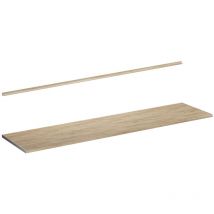 Vicco - Top cucina R-Line, Quercia dorata, 240 cm
