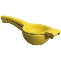 Victoria - 31312 Presse-agrumes Manuel, Presse-citron Fonte d'Aluminium, Extraction Maximale Jus Jaune