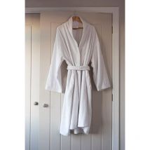 Victoria London Velour 100% Cotton Bathrobe Dressing Gown