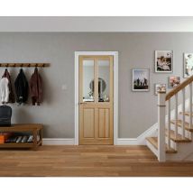 Victorian 4 Panel Clear Pine Glzd Door 2032 x 813mm